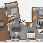Waldkauz Mit Seeblick, Balkonterrasse & Sauna Apartamento *
