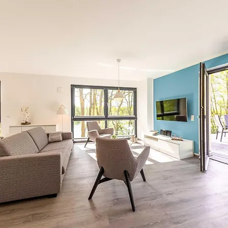 아파트 Waldkauz Mit Seeblick, Balkonterrasse & Sauna *